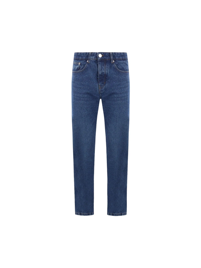 Straight-fit Denim Jeans-AMI PARIS-JOHN JULIA