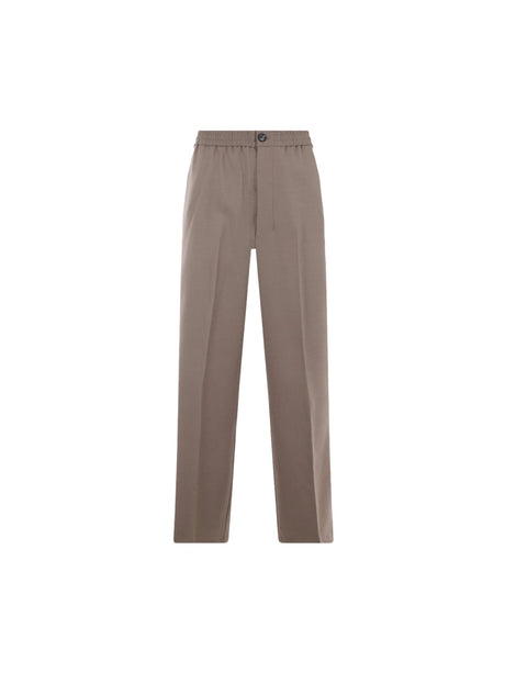 Stretch Wool Pants-AMI PARIS-JOHN JULIA