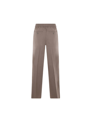 Stretch Wool Pants-AMI PARIS-JOHN JULIA