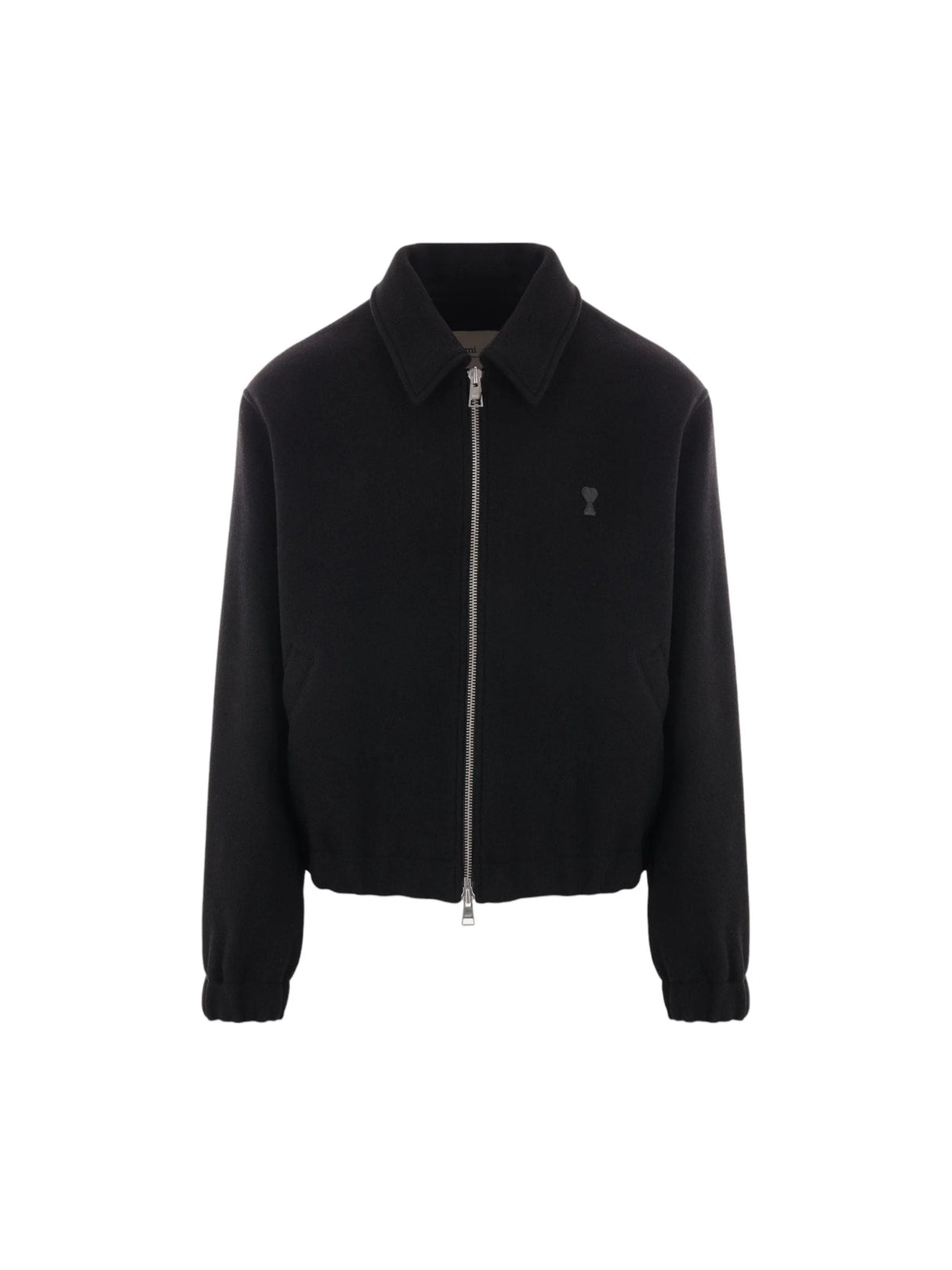 Wool Full-zip Jacket-AMI PARIS-JOHN JULIA