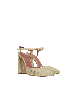 Ami Crystal-Embellished Satin Slingbacks-AMINA MUADDI-JOHN JULIA