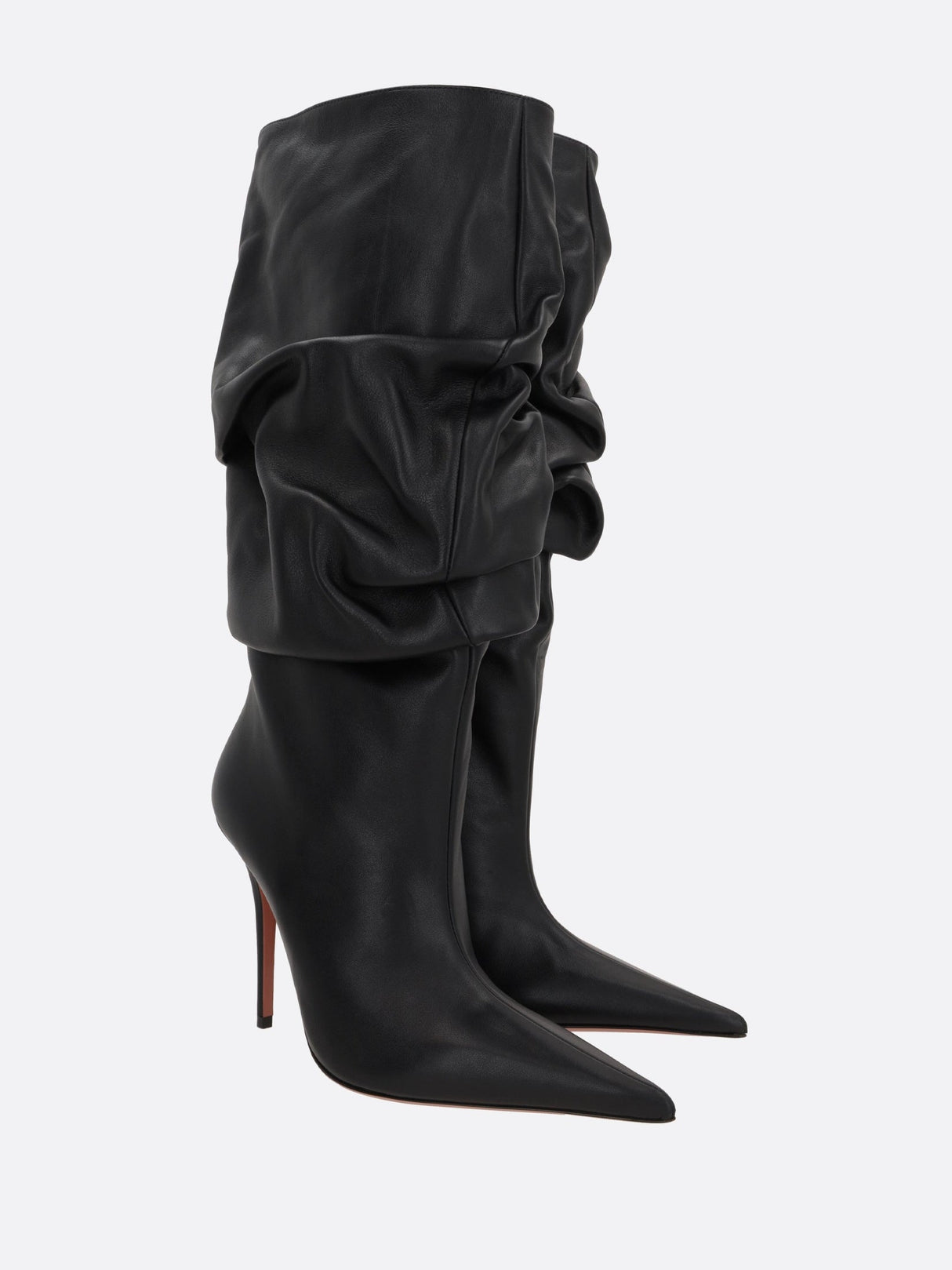 Anok Nappa Stiletto Boots-AMINA MUADDI-JOHN JULIA