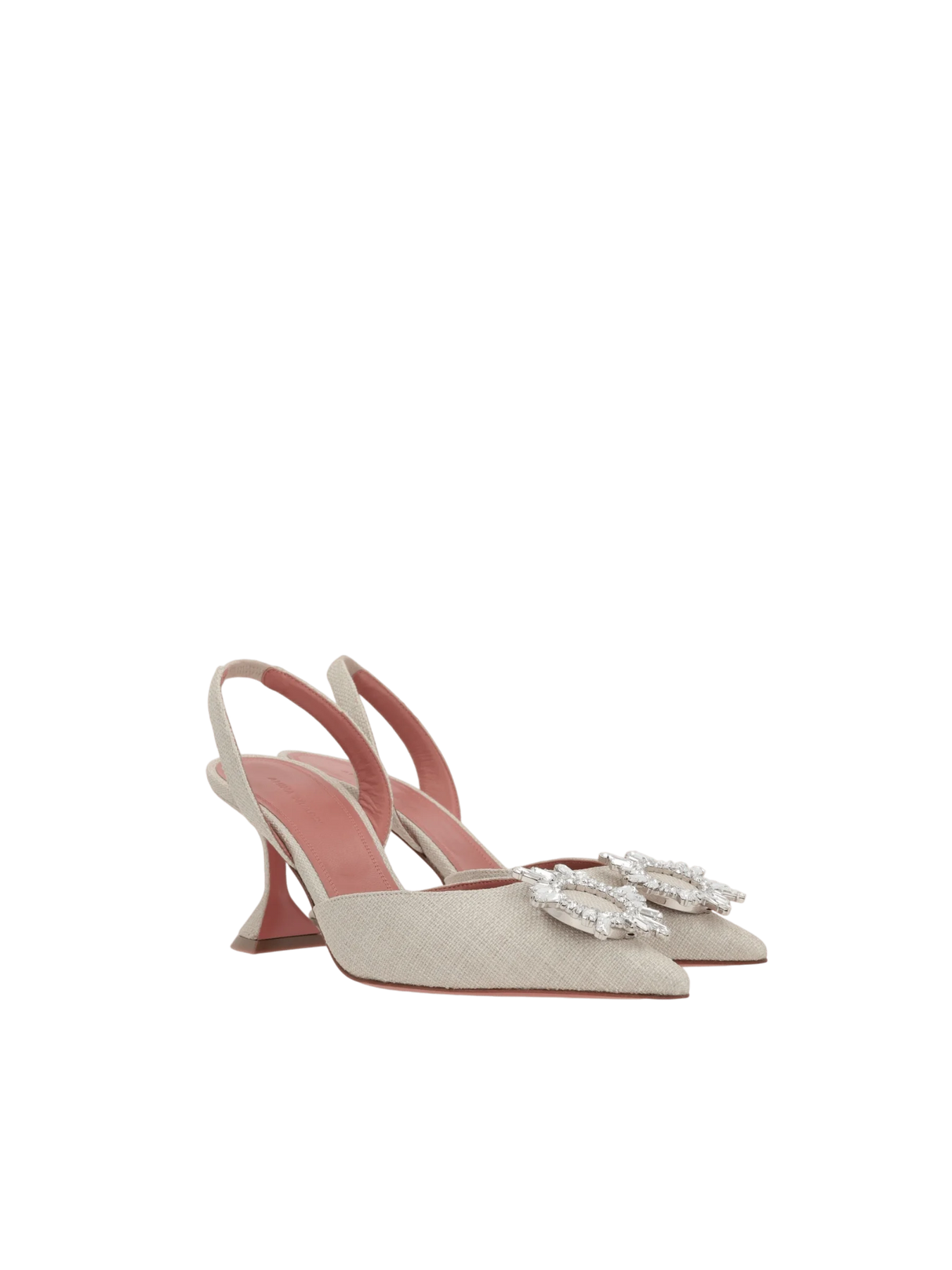 Begum Canvas Slingbacks-AMINA MUADDI-JOHN JULIA