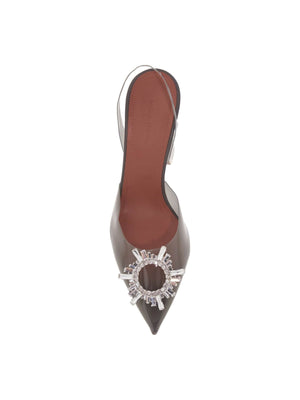 Pvc Begum Slingback Pumps