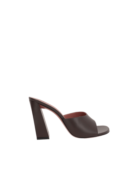 Brigitte Nappa Mule Sandals-AMINA MUADDI-JOHN JULIA