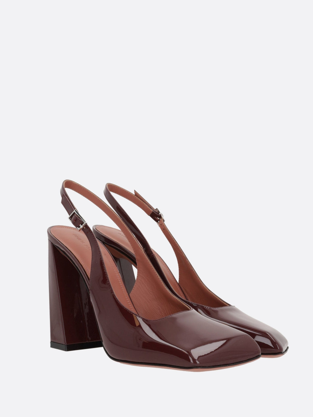 Charlotte Patent Leather Slingbacks-AMINA MUADDI-JOHN JULIA