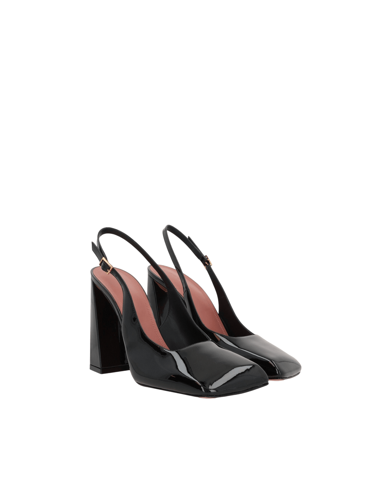 Charlotte Patent Leather Slingbacks-AMINA MUADDI-JOHN JULIA