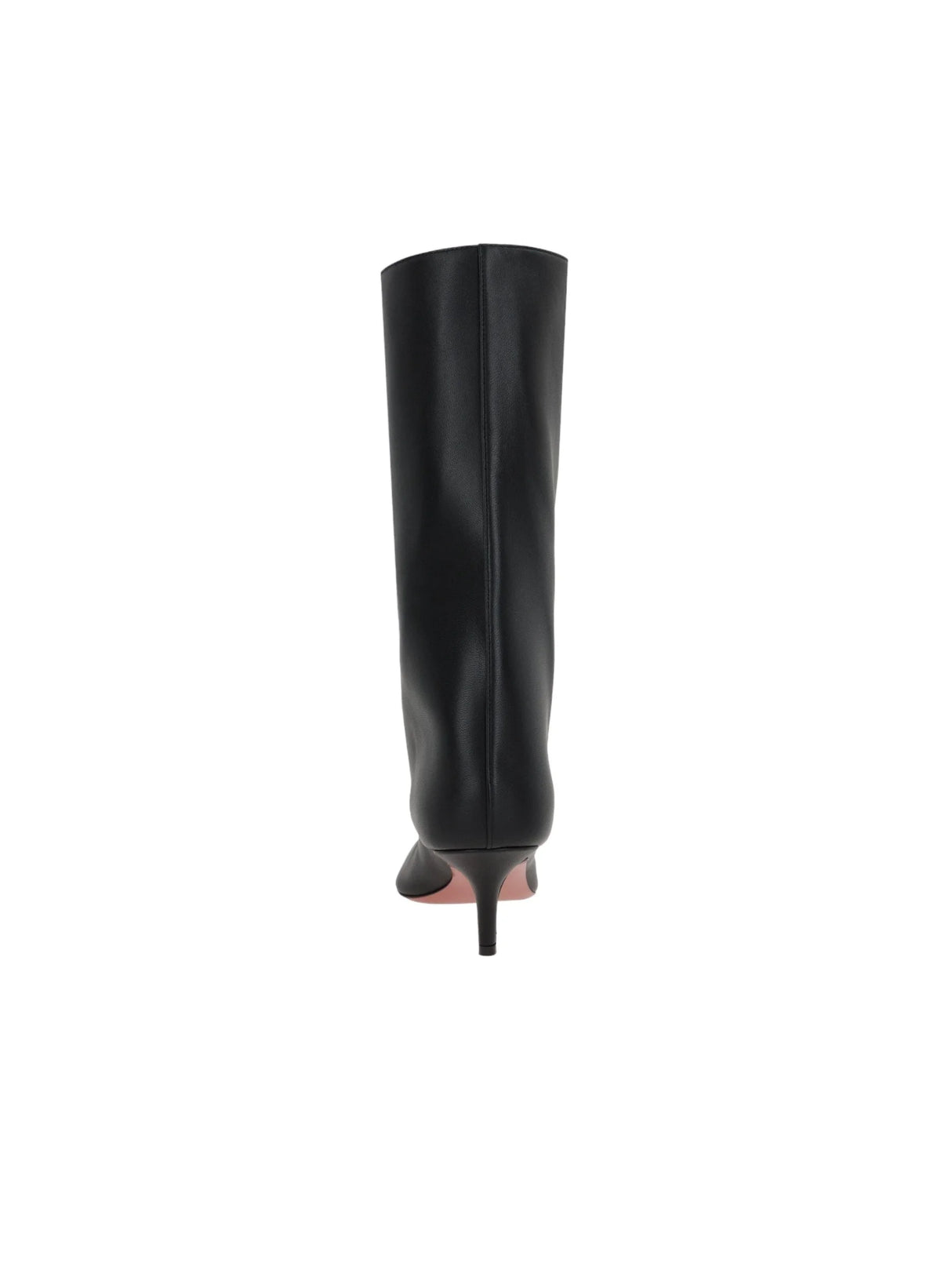 Fiona Leather Mid-Calf Boots-Amina Muaddi-JOHN JULIA