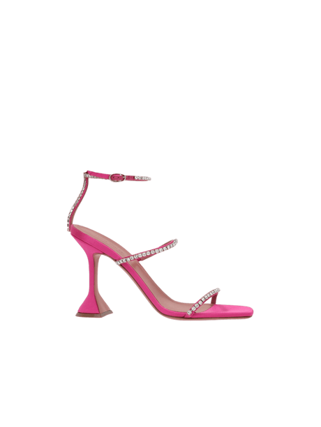 Gilda Satin Sandals-AMINA MUADDI-JOHN JULIA