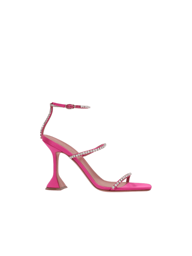 Gilda Satin Sandals-AMINA MUADDI-JOHN JULIA