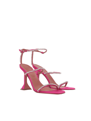 Gilda Satin Sandals-AMINA MUADDI-JOHN JULIA