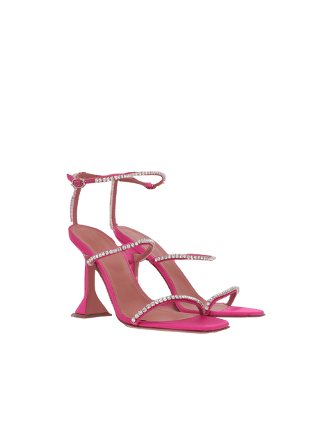 Gilda Satin Sandals-AMINA MUADDI-JOHN JULIA