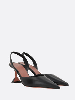 Holli Nappa Slingback Heels-AMINA MUADDI-JOHN JULIA