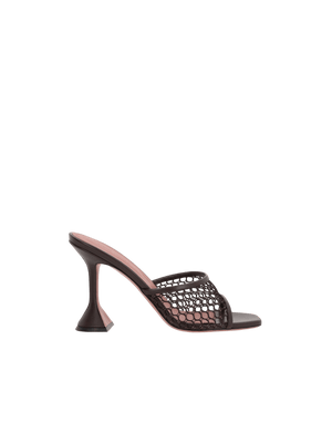 AMINA MUADDI-Lupita Mesh Mule Sandals-JOHN JULIA