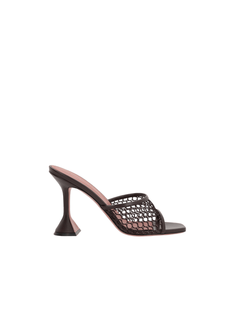 AMINA MUADDI-Lupita Mesh Mule Sandals-JOHN JULIA