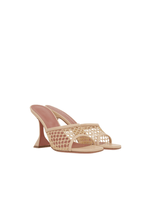 Lupita Mesh Mule Sandals-AMINA MUADDI-JOHN JULIA