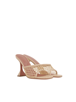 Lupita Mesh Mule Sandals-AMINA MUADDI-JOHN JULIA