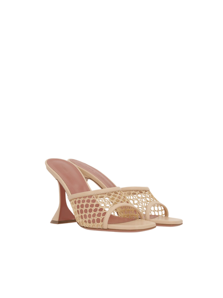 Lupita Mesh Mule Sandals-AMINA MUADDI-JOHN JULIA