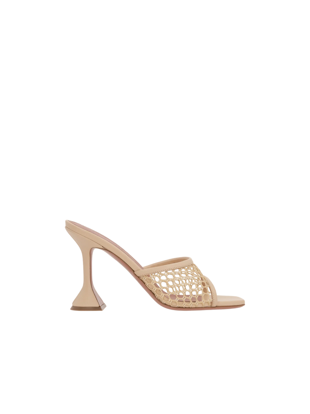 Lupita Mesh Mule Sandals-AMINA MUADDI-JOHN JULIA