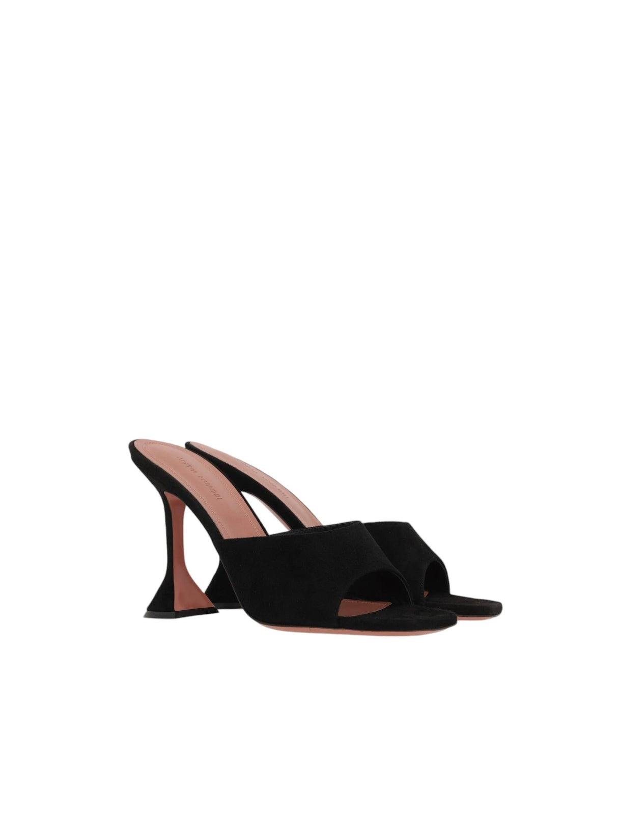 Lupita Suede Mule Sandals-AMINA MUADDI-JOHN JULIA