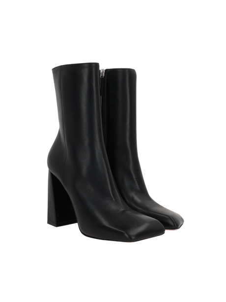 Marine Nappa Ankle Boots-AMINA MUADDI-JOHN JULIA