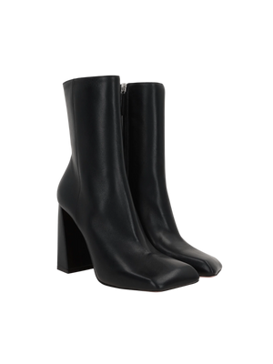 Marine Nappa Ankle Boots-AMINA MUADDI-JOHN JULIA