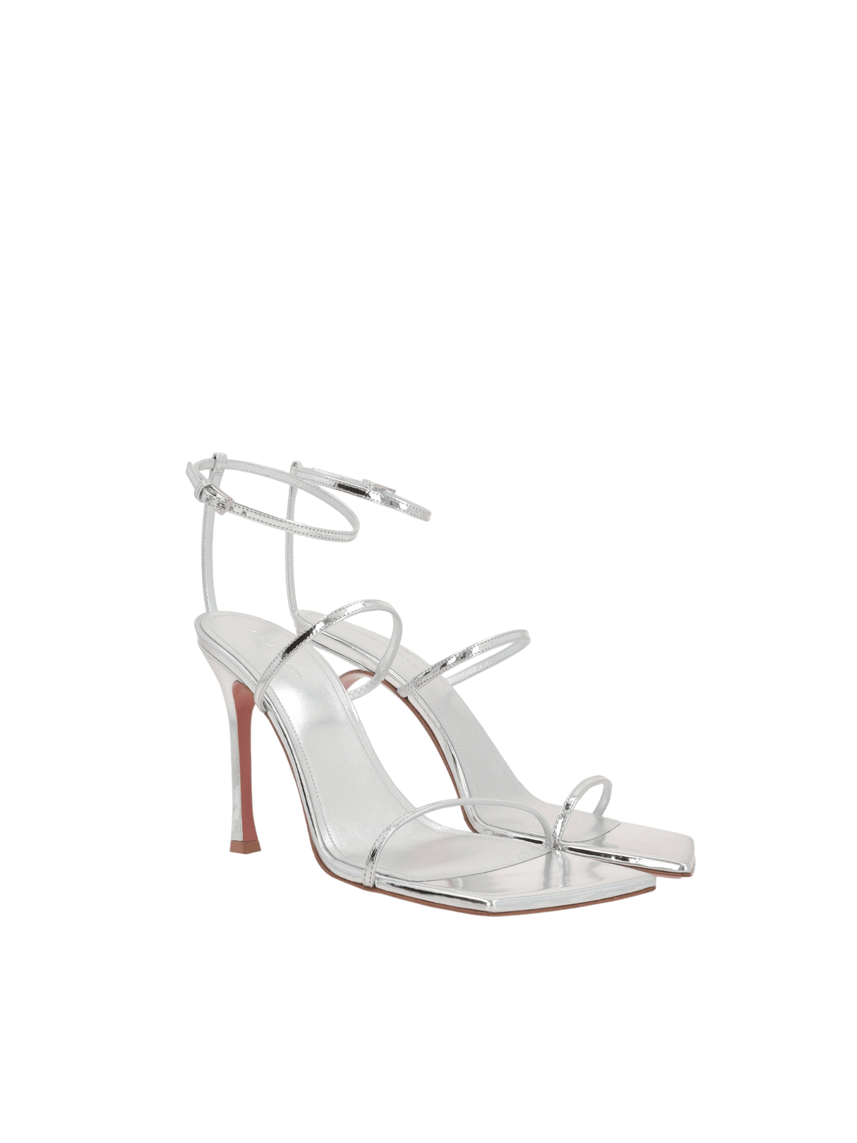 Maya Laminated Leather Sandals-AMINA MUADDI-JOHN JULIA