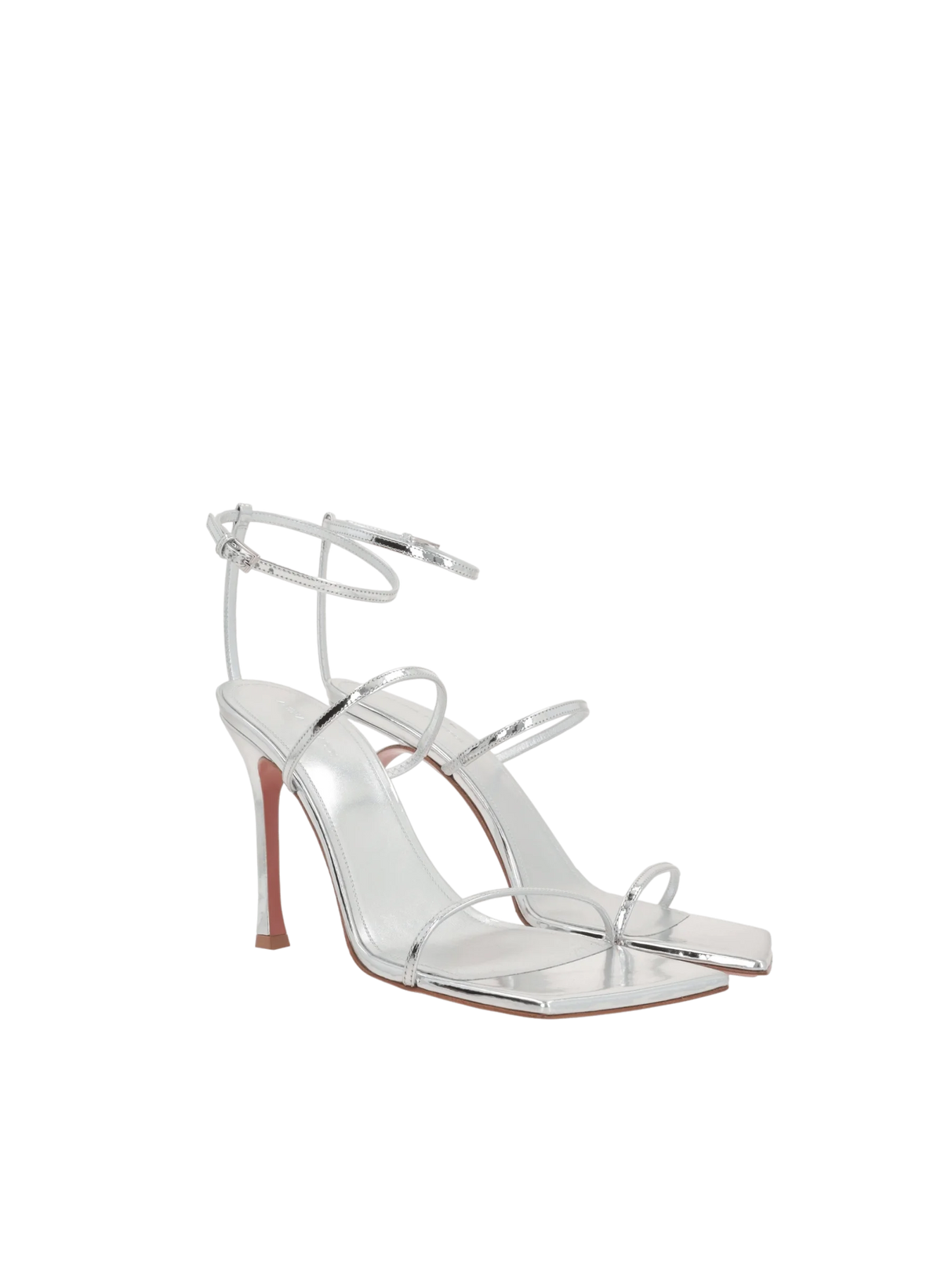 Maya Laminated Leather Sandals-AMINA MUADDI-JOHN JULIA