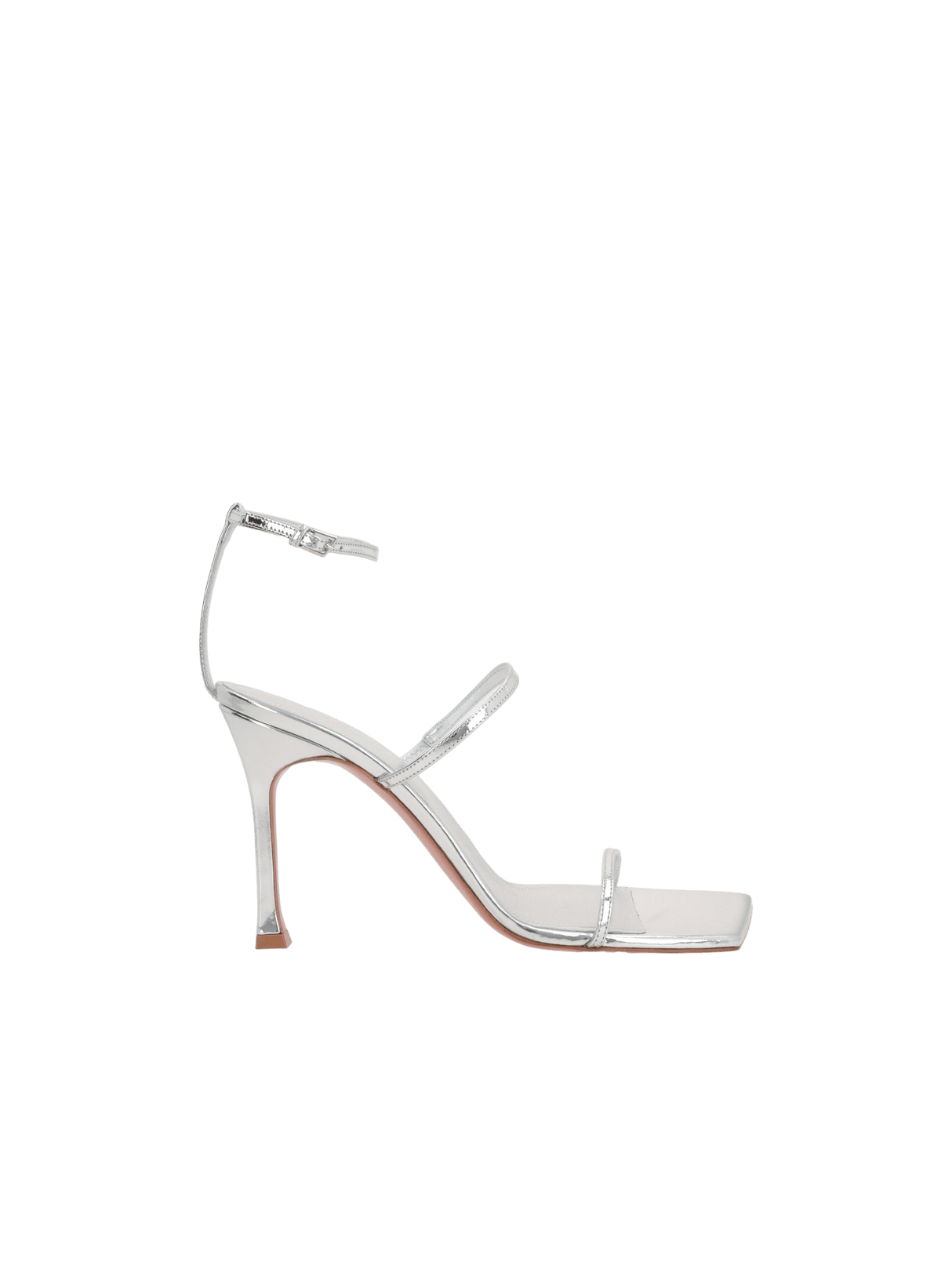 Maya Laminated Leather Sandals-AMINA MUADDI-JOHN JULIA