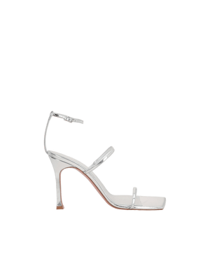 Maya Laminated Leather Sandals-AMINA MUADDI-JOHN JULIA