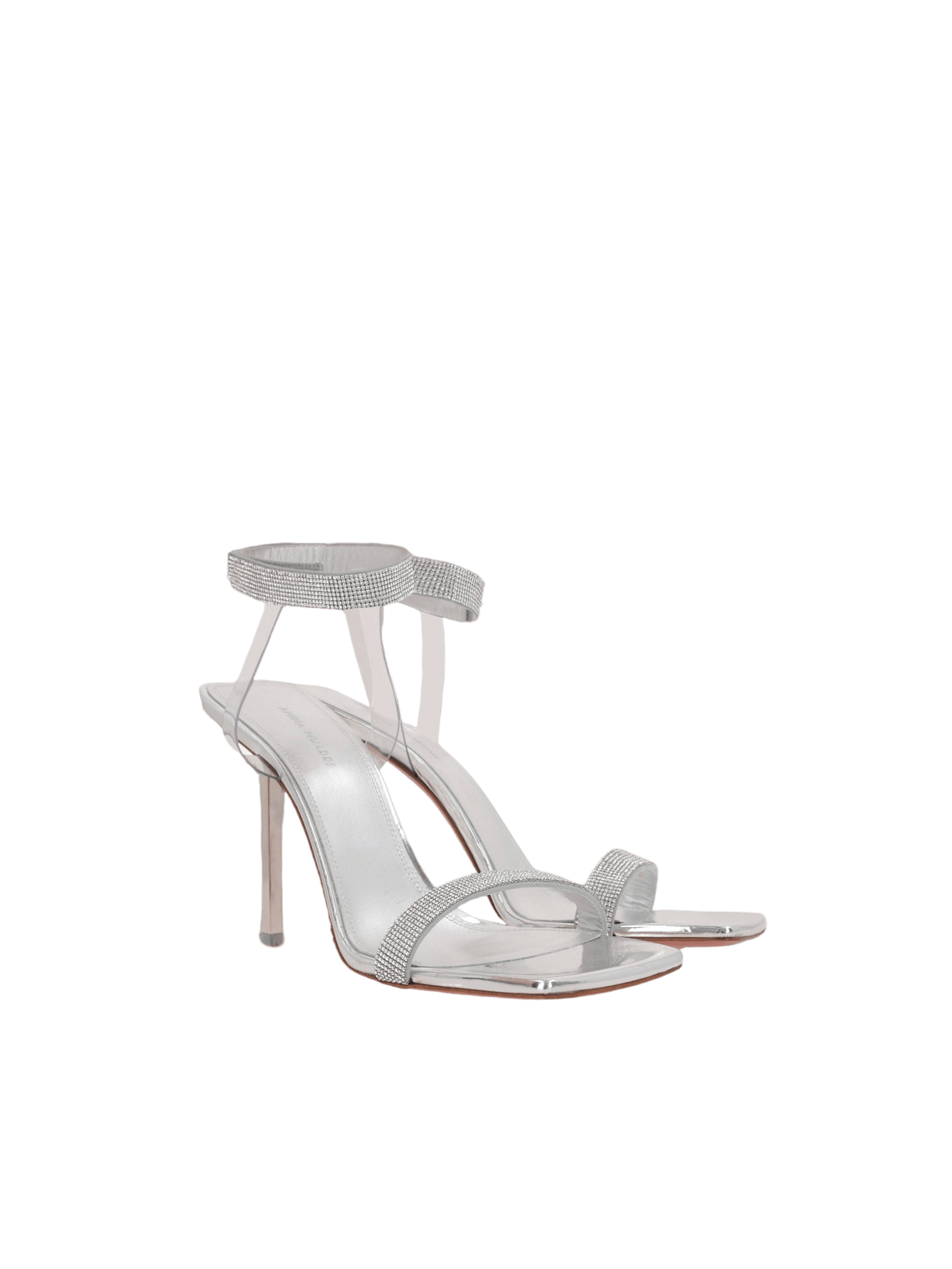 Rih Suede and PVC Sandals-AMINA MUADDI-JOHN JULIA