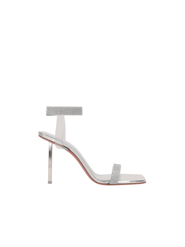 Rih Suede and PVC Sandals-AMINA MUADDI-JOHN JULIA