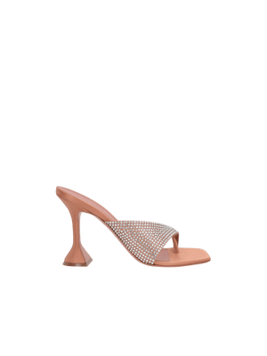 Shiona Satin Thong Sandals-AMINA MUADDI-JOHN JULIA