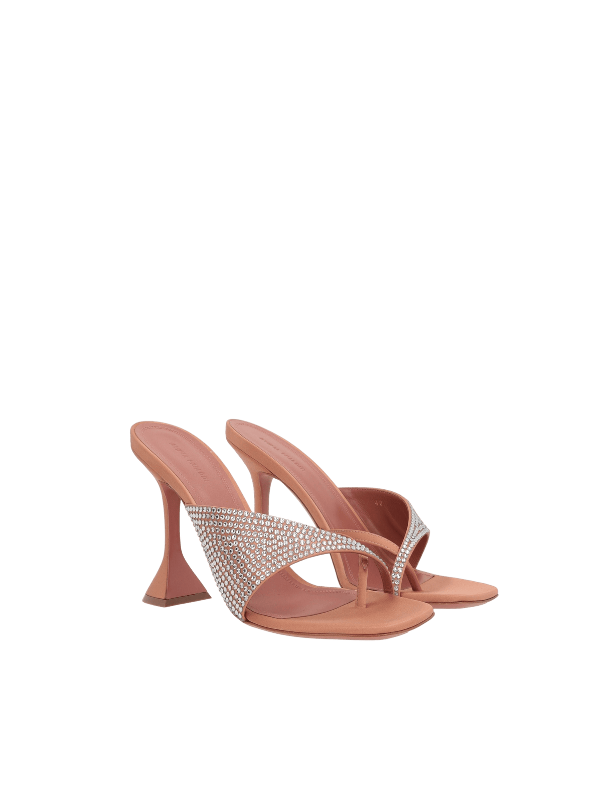 Shiona Satin Thong Sandals-AMINA MUADDI-JOHN JULIA