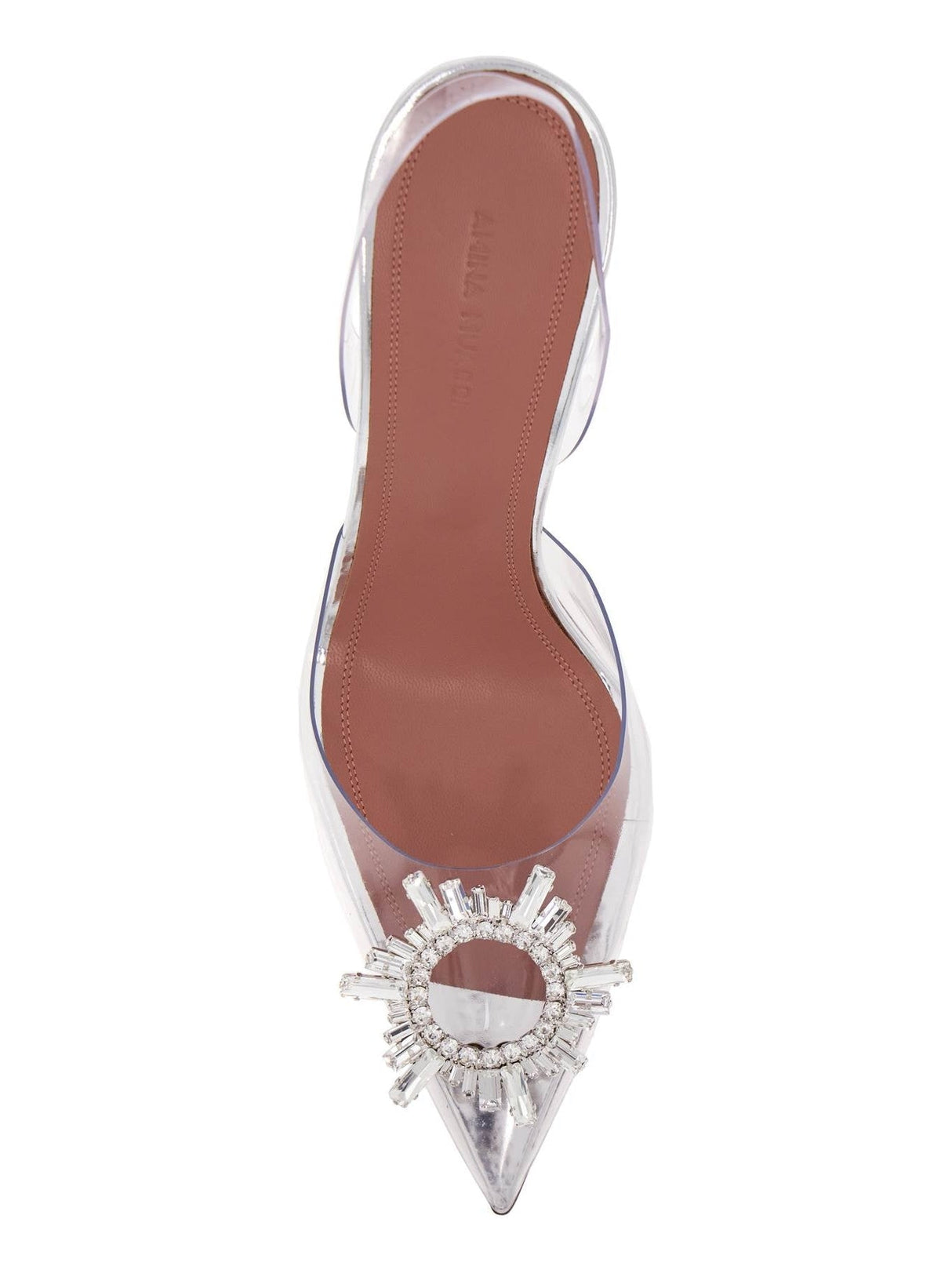 Pvc Begum Slingback Pumps