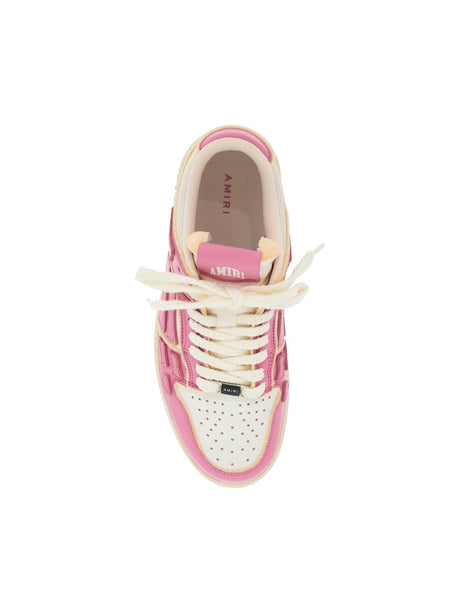 AMIRI-Collegiate Skel Top Low Sneakers -JOHN JULIA.