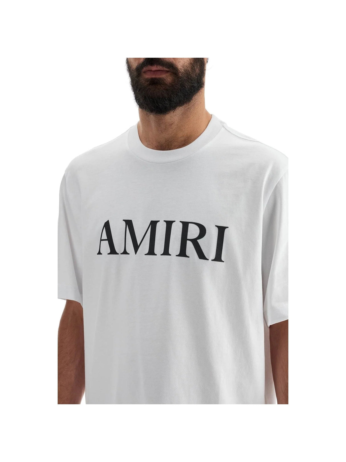 Core Logo Cotton T-shirt-Amiri-JOHN JULIA