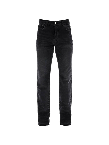 AMIRI-Faded Cotton Jeans-JOHN JULIA