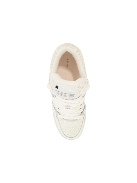 AMIRI-MA-1 Leather Mesh Sneakers-JOHN JULIA