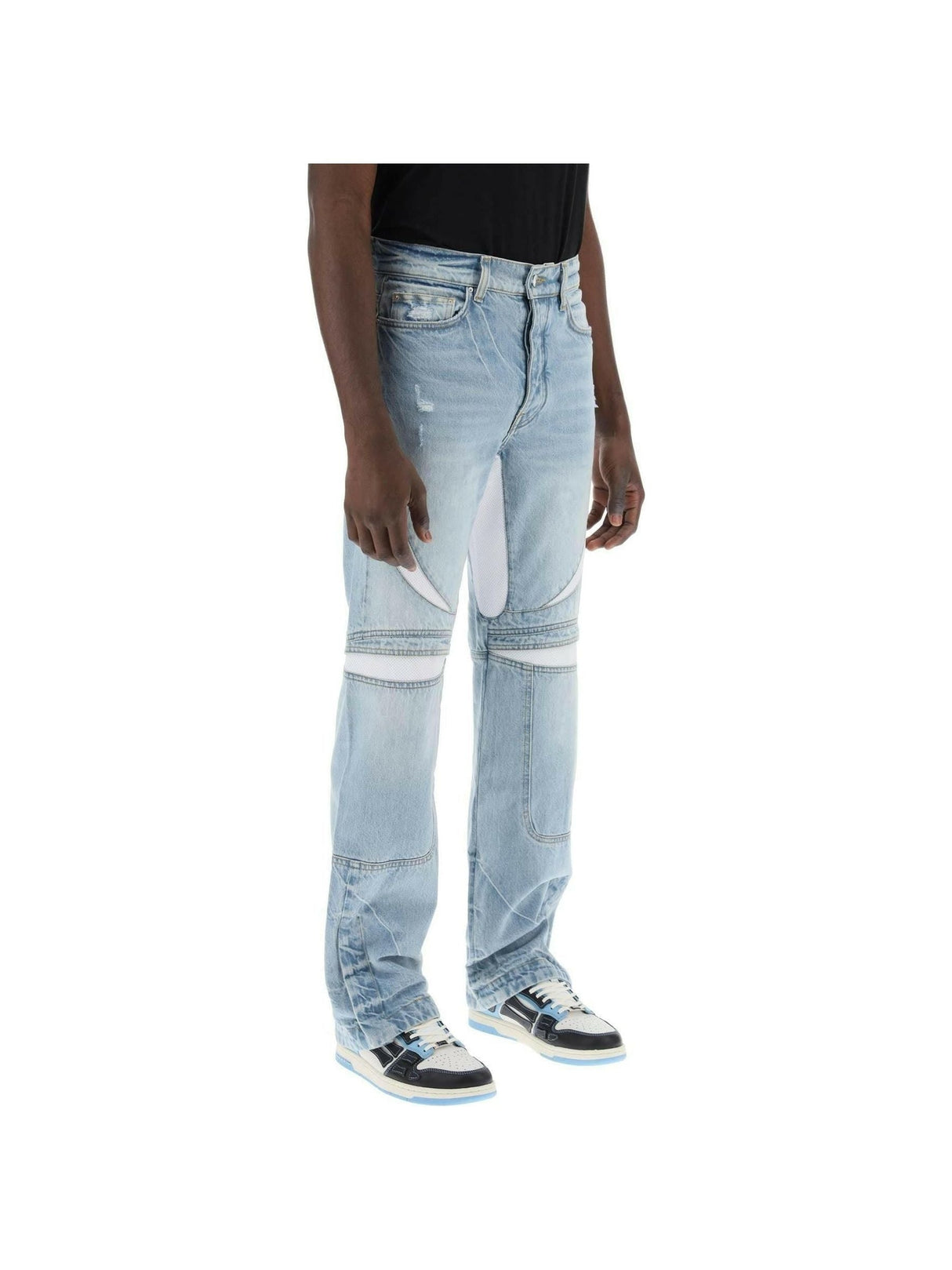 Mx 3 Jeans With Mesh Inserts AMIRI JOHN JULIA.