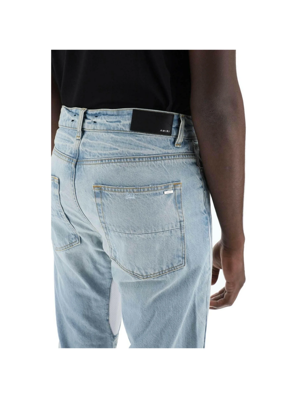 Mx 3 Jeans With Mesh Inserts AMIRI JOHN JULIA.