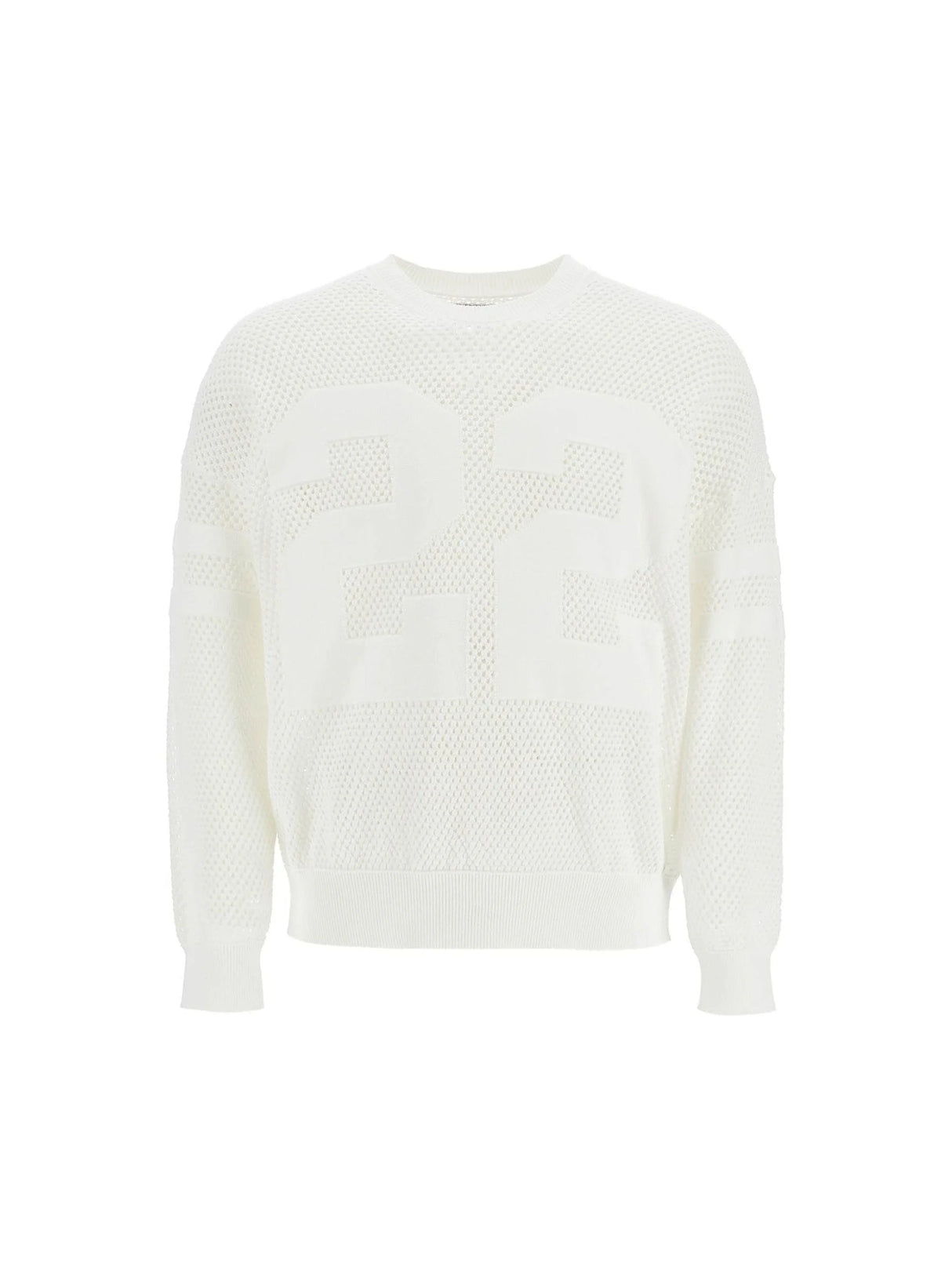 Perforated Knit Sweater-Amiri-JOHN JULIA