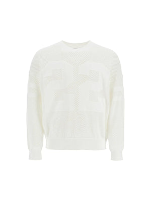 Perforated Knit Sweater-Amiri-JOHN JULIA