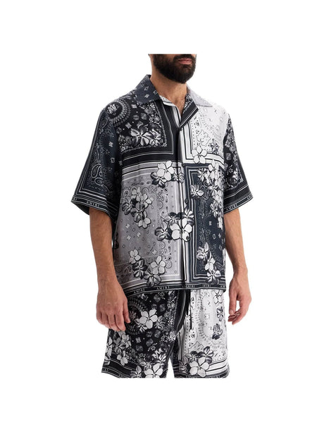 Floral Bandana Silk Shirt-Amiri-JOHN JULIA