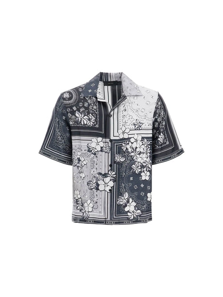 Floral Bandana Silk Shirt-Amiri-JOHN JULIA