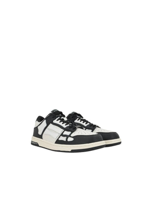 Skel Top Smooth Grainy Leather Sneakers-AMIRI-JOHN JULIA