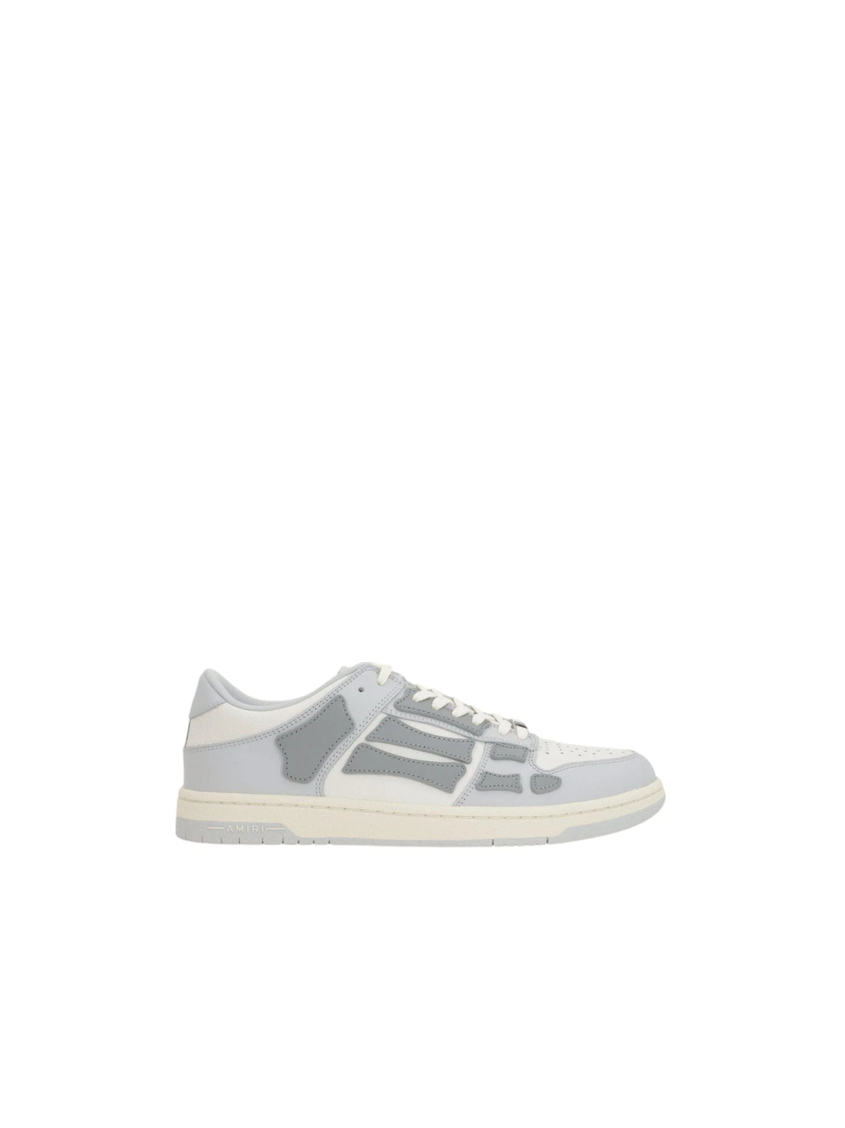 Skel Top Smooth Grainy Leather Sneakers-AMIRI-JOHN JULIA