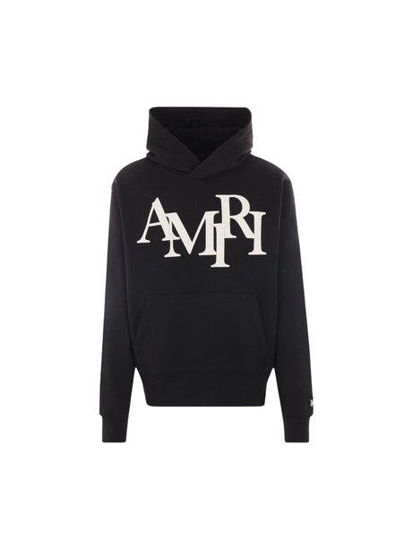 Staggered Jersey Hoodie-AMIRI-JOHN JULIA