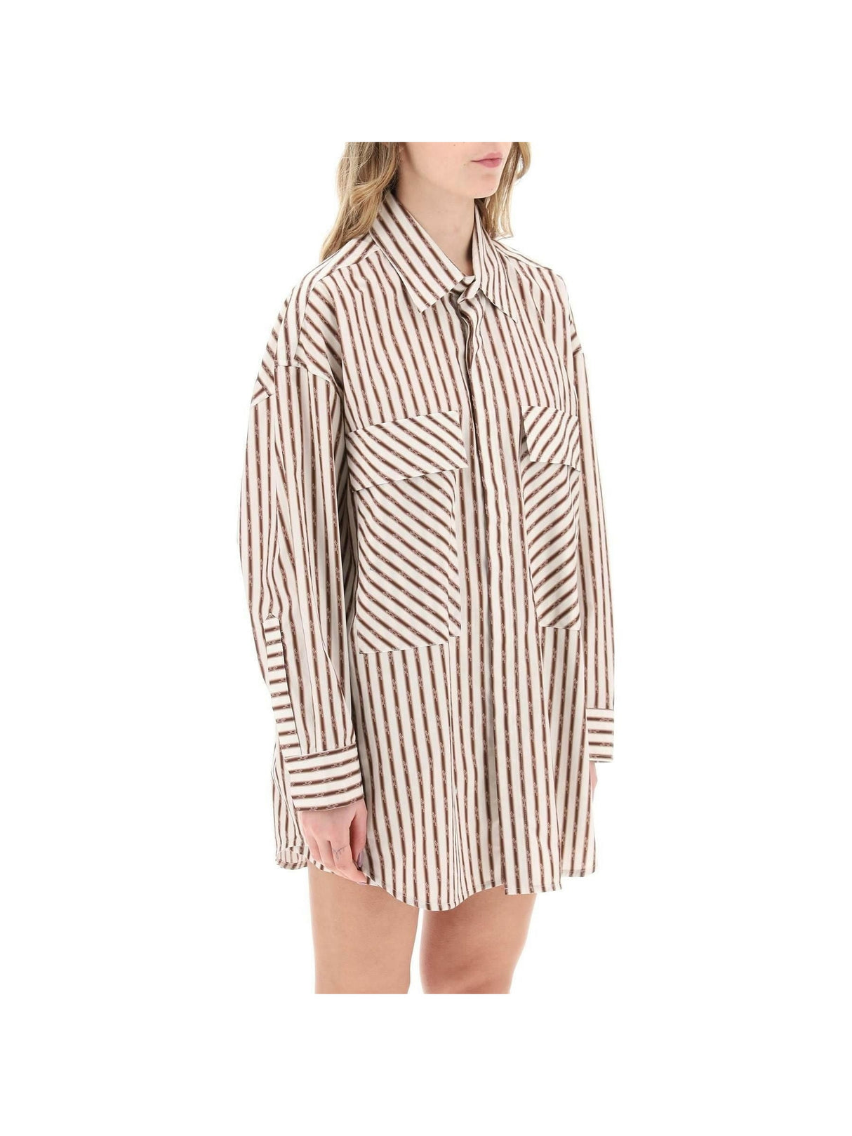 Striped Maxi Shirt AMIRI JOHN JULIA.