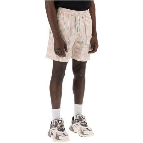 Striped Poplin Shorts AMIRI JOHN JULIA.